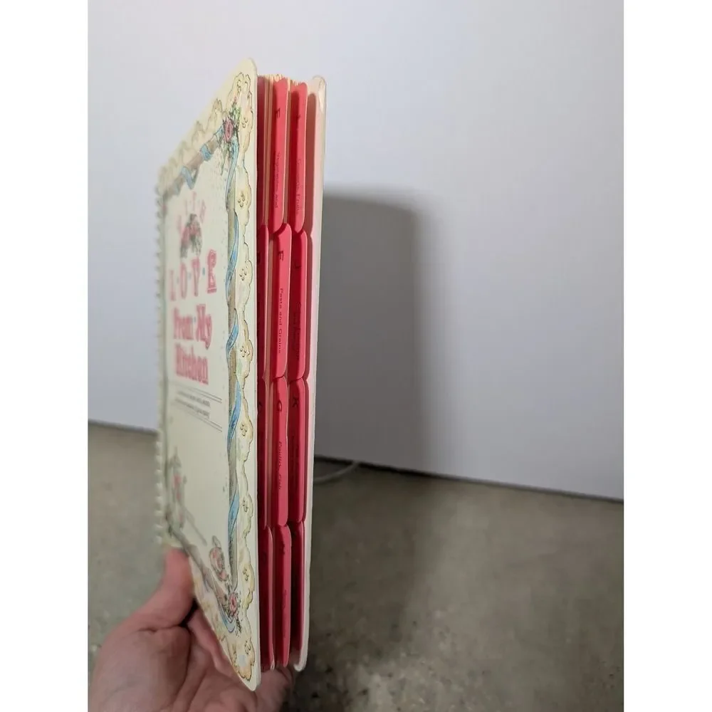 With Love From My Kitchen Vintage Recipe Journal Nancy Radcliffe Edwards Spiral
